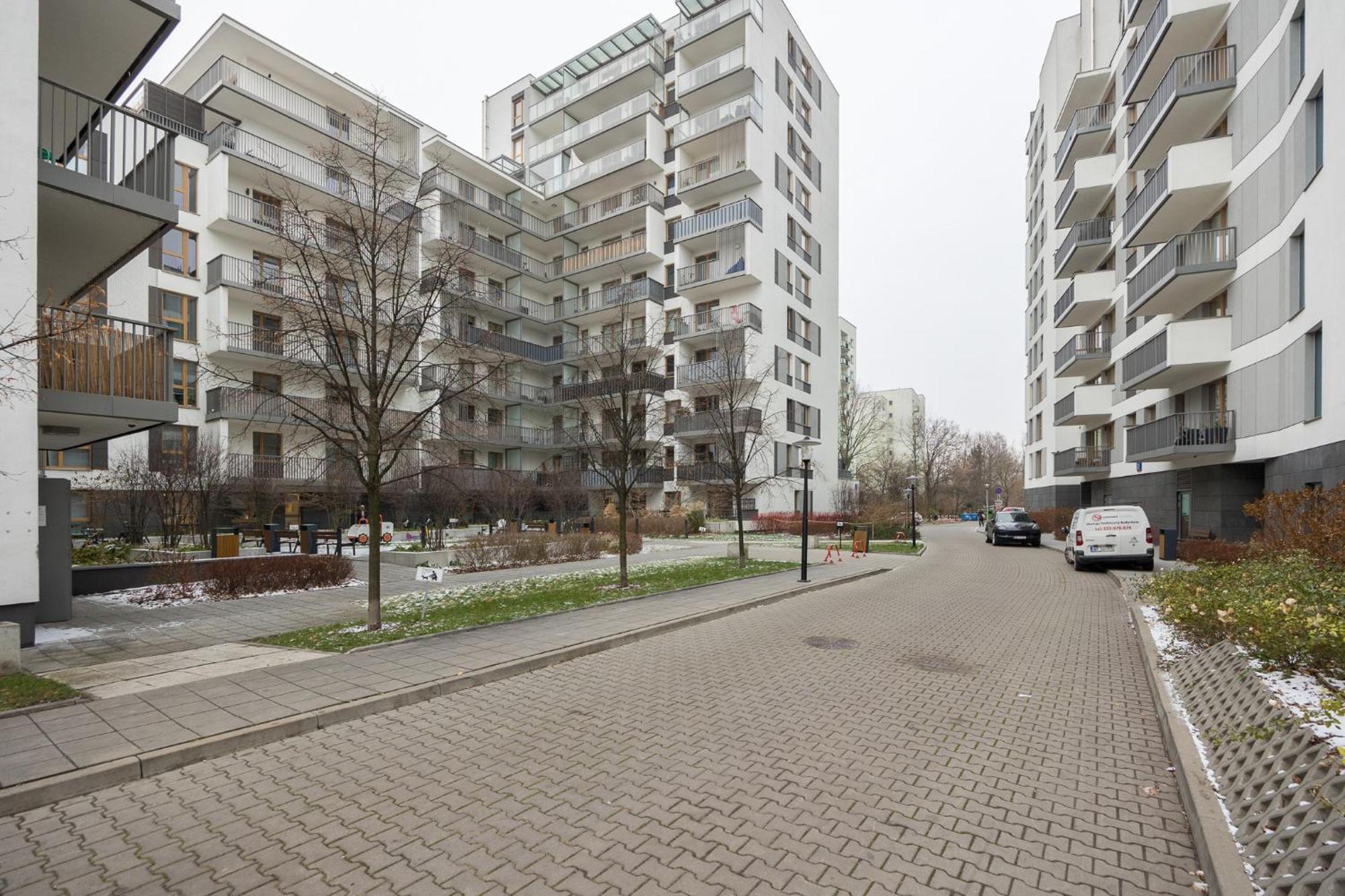 Ferienwohnung Warsaw - Aparts Ursynow Exterior foto